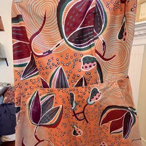 GRASS FIELDS  sleeveless Ankara jumpsuit Multi color sz L/XL